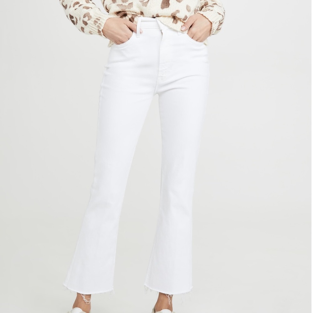 COPY - MOTHER White Jeans